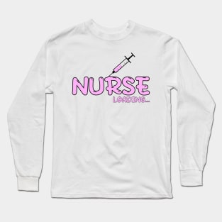 Future Nurse Pink Long Sleeve T-Shirt